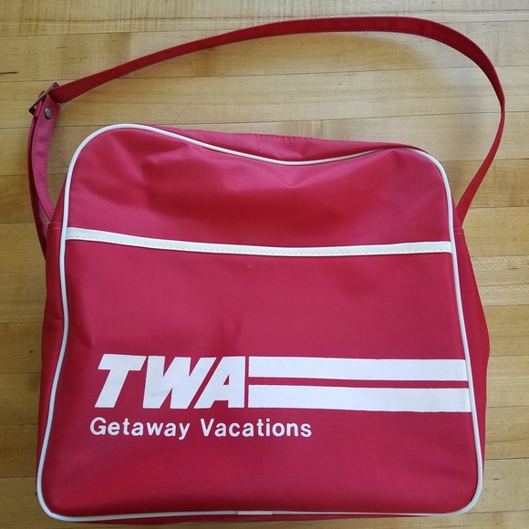 Handbags - VintAge TWA Getaway Vacations Carry On Tote Bag